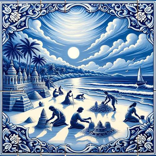 team building in Goa, team activities in Goa - Sand