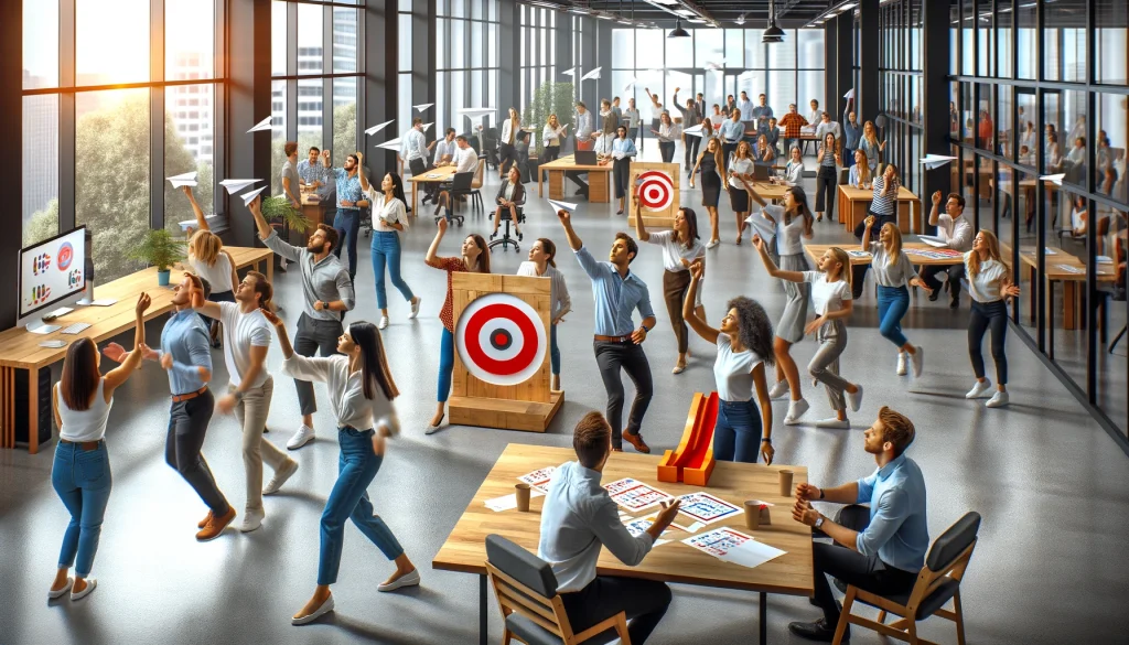 Indoor Games for Team Building, indoor team building games at work